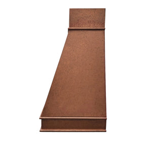 Fobest Rustic Copper Range Hood with Vintage Finish FCP-174-Copper Range Hood-Fobest
