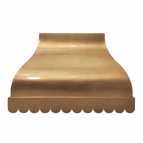 Fobest Scalloped Custom Brass Vent Hood FSS-232-Stainless Steel Range Hood-Fobest