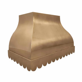 Fobest Scalloped Custom Brass Vent Hood FSS-232-Stainless Steel Range Hood-Fobest