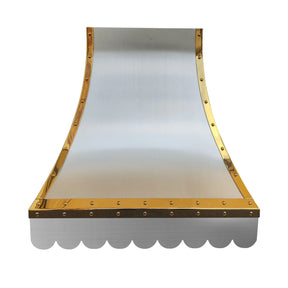 Fobest Scalloped Stainless Steel Range Hood FSS-24-Stainless Steel Range Hood-Fobest