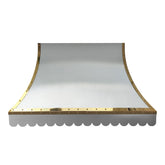 Fobest Scalloped Stainless Steel Range Hood FSS-24-Stainless Steel Range Hood-Fobest