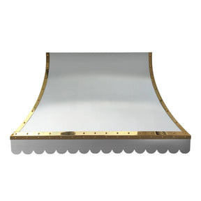Fobest Scalloped Stainless Steel Range Hood FSS-24-Stainless Steel Range Hood-Fobest