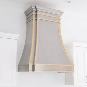 Fobest Sierra Stainless Steel Custom Range Hood with Class Crown FSS-1-Stainless Steel Range Hood-Fobest