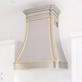 Fobest Sierra Stainless Steel Custom Range Hood with Class Crown FSS-1-Stainless Steel Range Hood-Fobest