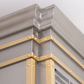 Fobest Sierra Stainless Steel Custom Range Hood with Class Crown FSS-1-Stainless Steel Range Hood-Fobest