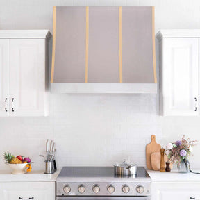 Fobest Sloped Stainless Steel Custom Range Hood FSS-128-Stainless Steel Range Hood-Fobest
