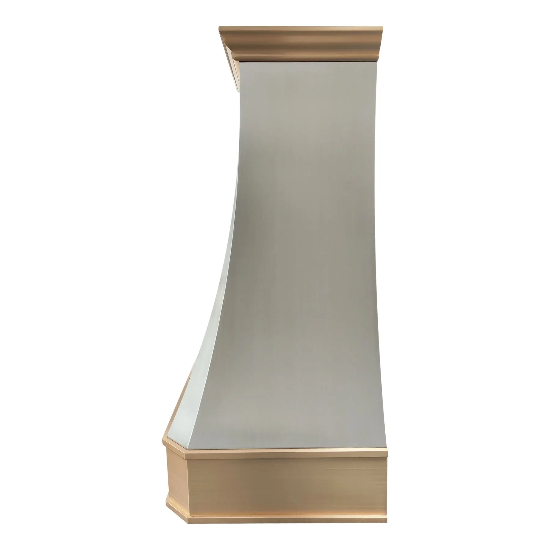 Fobest Stainless Range Hood with Brass Bands FSS-431-Stainless Steel Range Hood-Fobest
