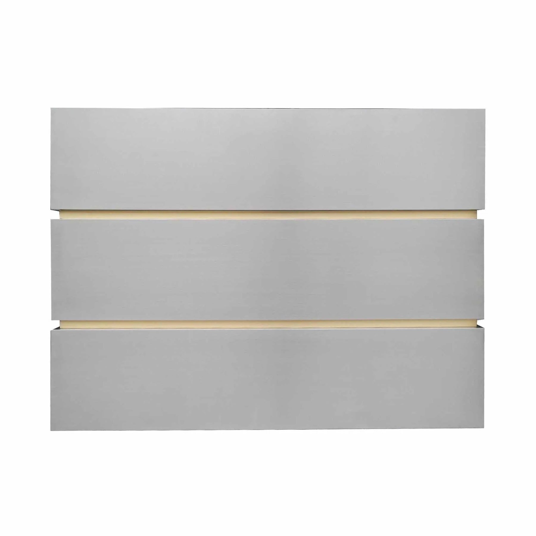 Fobest Stainless Steel Custom Box Range Hood with Brass Base FSS-211-Stainless Steel Range Hood-Fobest