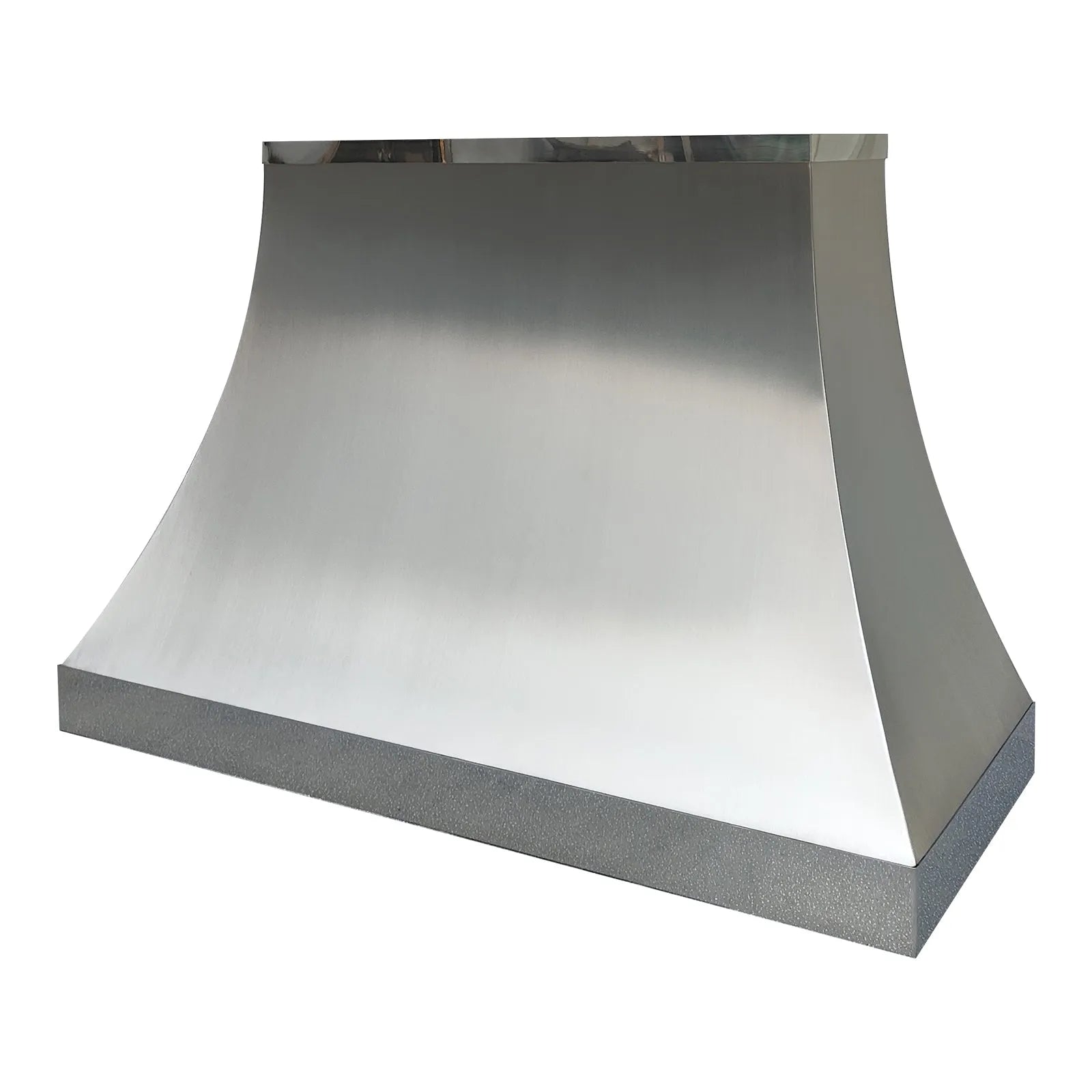 Fobest Stainless Steel Custom Hood with Top and Bottom Mirror Straps FSS-332-Stainless Steel Range Hood-Fobest