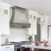 Fobest Stainless Steel Custom Kitchen Hood with Bottom Arched Design FSS-221-Stainless Steel Range Hood-Fobest