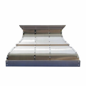 Fobest Stainless Steel Custom Kitchen Hood with Straps FSS-103-Stainless Steel Range Hood-Fobest