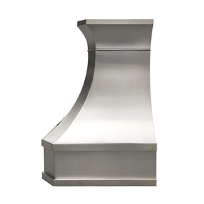 Fobest Stainless Steel Custom Range Hood with Straps FSS-342-Stainless Steel Range Hood-Fobest