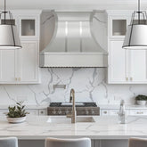 Fobest Stainless Steel Custom Range Hood with Straps FSS-342-Stainless Steel Range Hood-Fobest