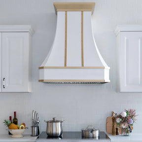 Fobest Stainless Steel Custom Vent Hood with Brass Crown FSS-60-Stainless Steel Range Hood-Fobest