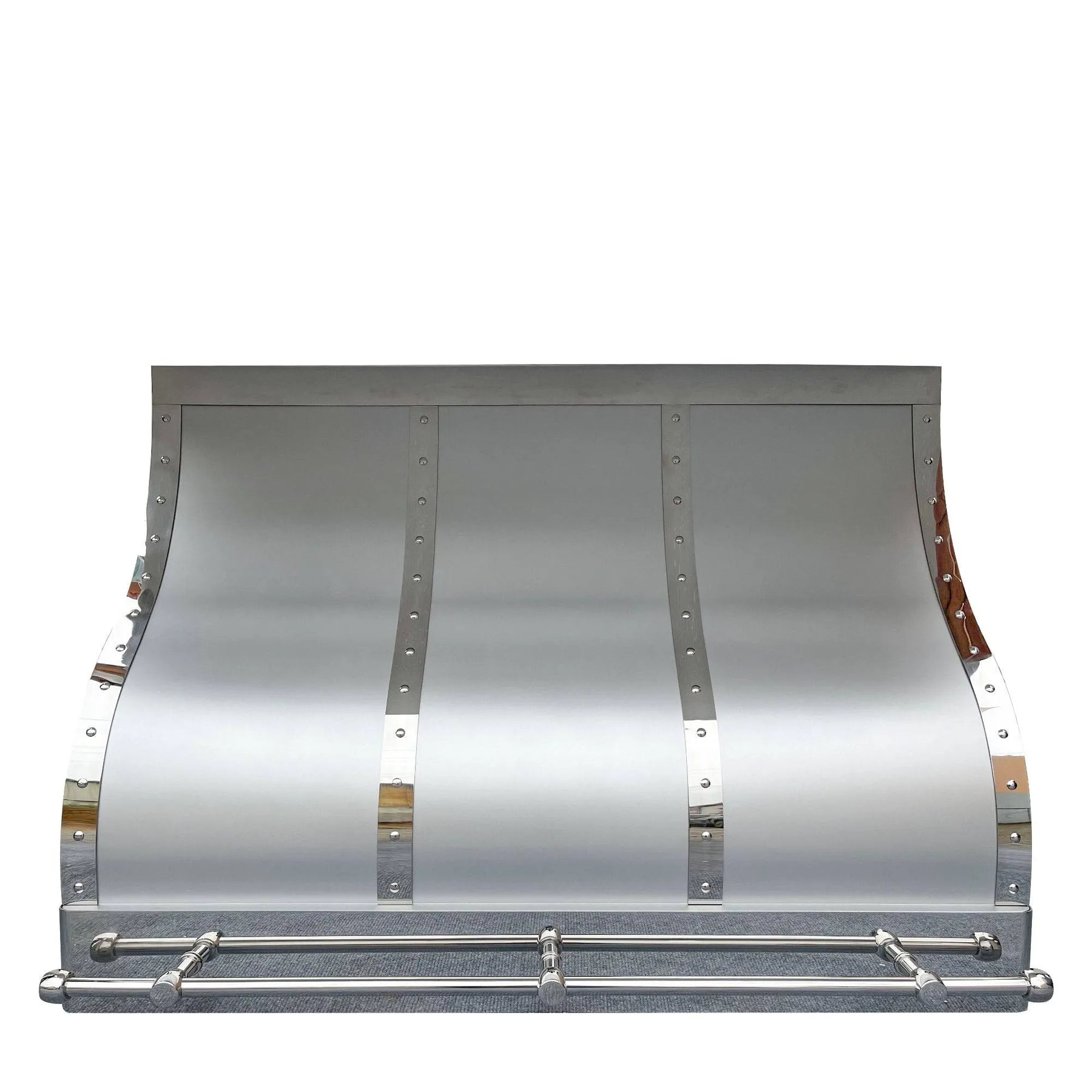 Fobest Stainless Steel Custom Vent Hood with Mirror Trims FSS-31-Stainless Steel Range Hood-Fobest