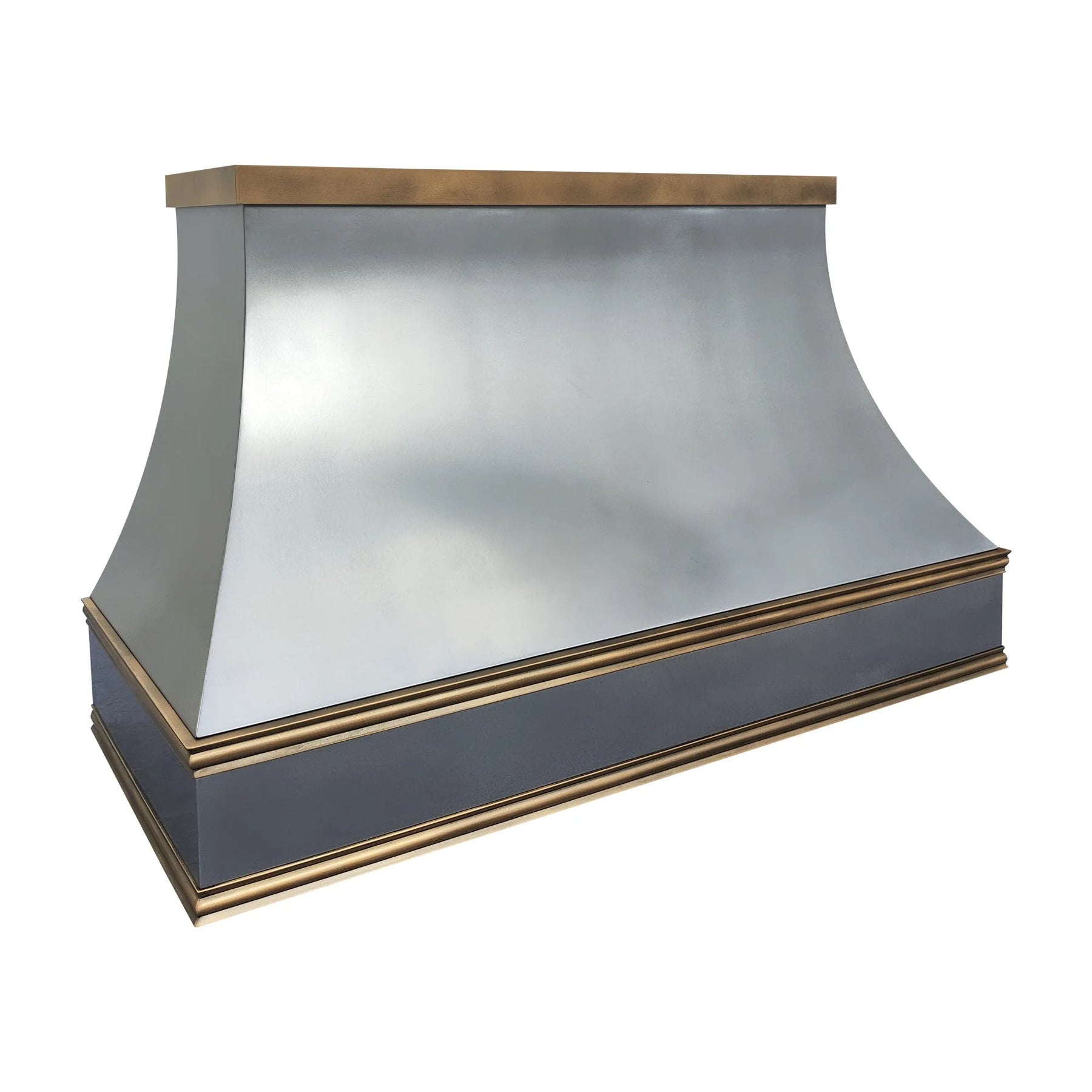 Fobest Stainless Steel Kitchen Range Hood with Brass Trims FSS-464