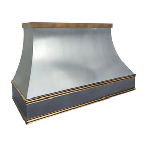 Fobest Stainless Steel Kitchen Range Hood with Brass Trims FSS-464