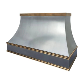 Fobest Stainless Steel Kitchen Range Hood with Brass Trims FSS-464