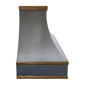 Fobest Stainless Steel Kitchen Range Hood with Brass Trims FSS-464