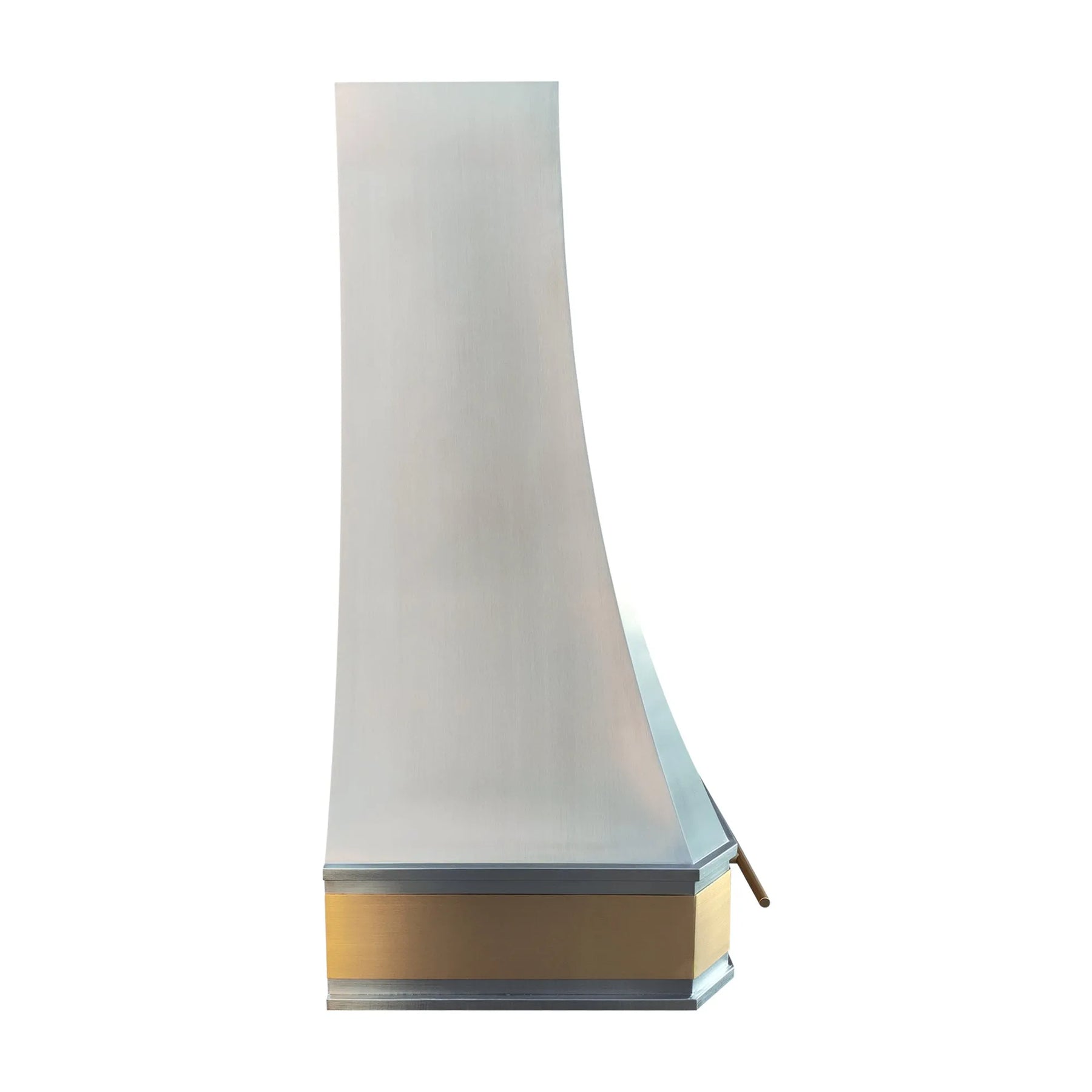 Fobest Stainless Steel Kitchen Range Hood with Decorative Brass Apron FSS-458