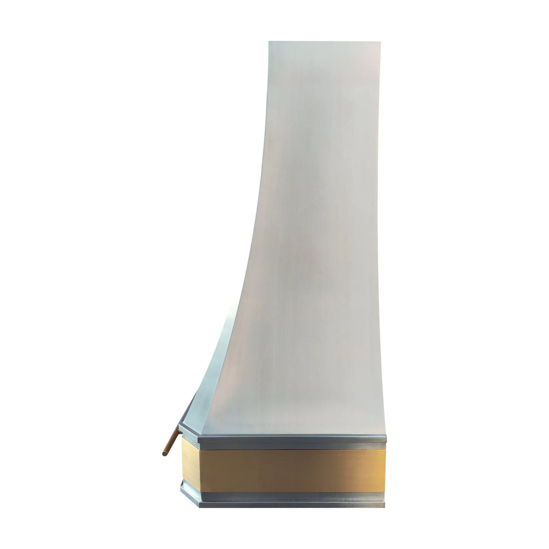 Fobest Stainless Steel Kitchen Range Hood with Decorative Brass Apron FSS-458