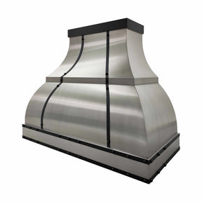 Fobest Stainless Steel Range Hood with Black Accent FSS-277-Stainless Steel Range Hood-Fobest