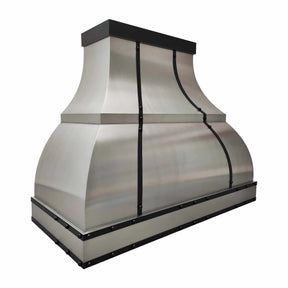 Fobest Stainless Steel Range Hood with Black Accent FSS-277-Stainless Steel Range Hood-Fobest