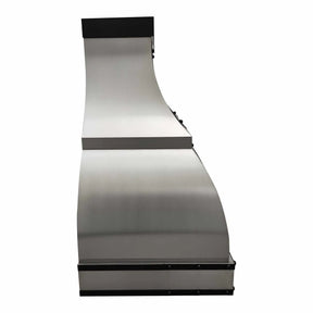 Fobest Stainless Steel Range Hood with Black Accent FSS-277-Stainless Steel Range Hood-Fobest