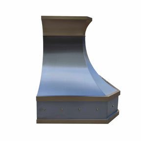 Fobest Stainless Steel Range Hood with Brass Crown FSS-295-Stainless Steel Range Hood-Fobest