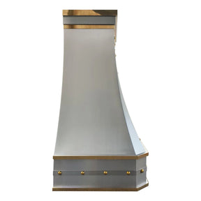 Fobest Stainless Steel Range Hood with Brass Straps FSS-318