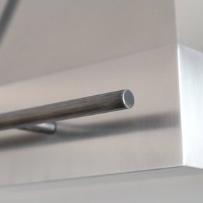 Fobest Stainless Steel Range Hood with Brushed Grey Straps FSS-115-Stainless Steel Range Hood-Fobest