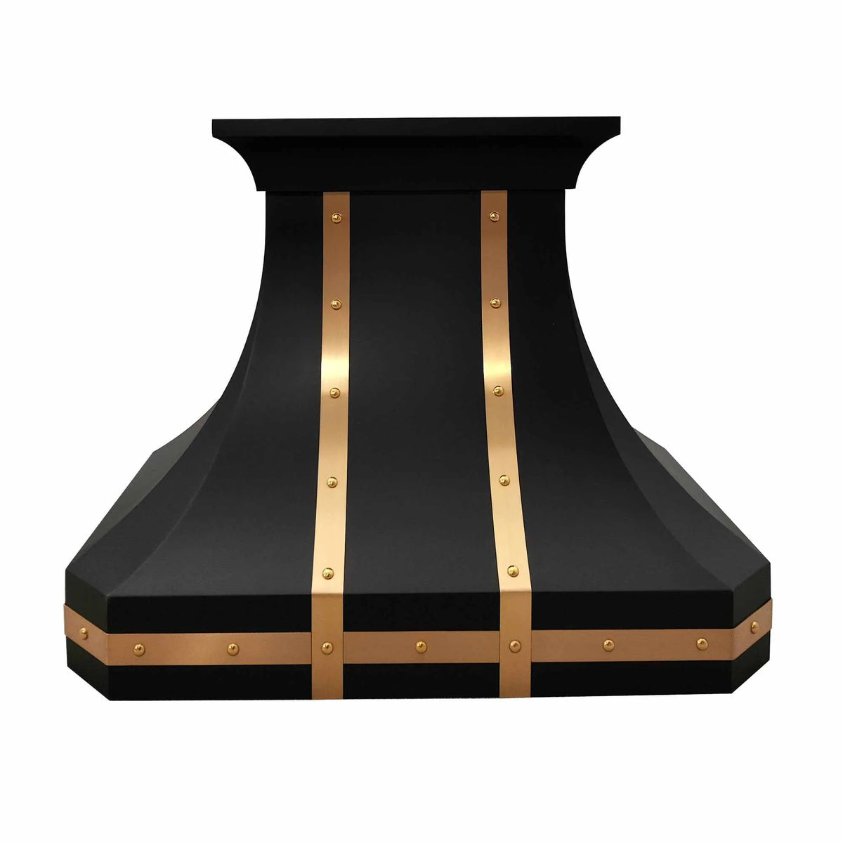 Fobest Stainless Steel Range Hood with Cross Brass Straps FSS-203-Stainless Steel Range Hood-Fobest