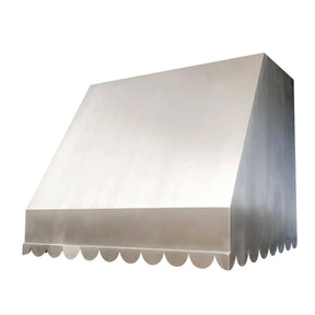 Fobest Stainless Steel Range Hood with Decorative Scalloped Edge FSS-20-Stainless Steel Range Hood-Fobest