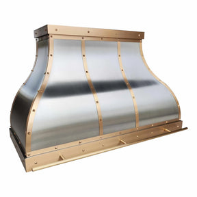 Fobest Stainless Steel Range Hood with Square Rivets FSS-265-Stainless Steel Range Hood-Fobest