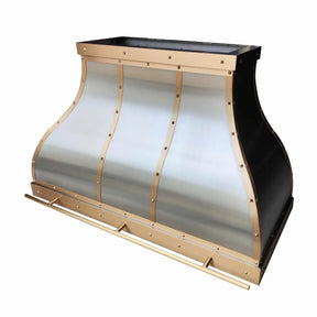 Fobest Stainless Steel Range Hood with Square Rivets FSS-265-Stainless Steel Range Hood-Fobest