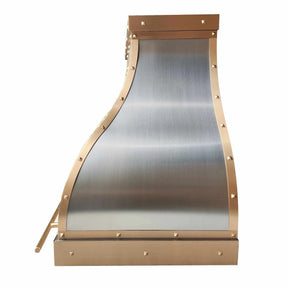 Fobest Stainless Steel Range Hood with Square Rivets FSS-265-Stainless Steel Range Hood-Fobest