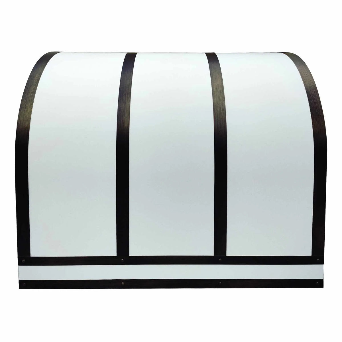 Fobest Stainless Steel Range Hood with White Barrel Design FSS-257-Stainless Steel Range Hood-Fobest