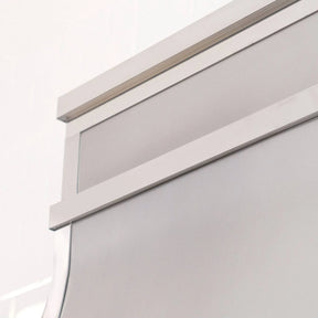 Fobest Stainless Steel Vent Hood with Arched Bottom FSS-93-Stainless Steel Range Hood-Fobest