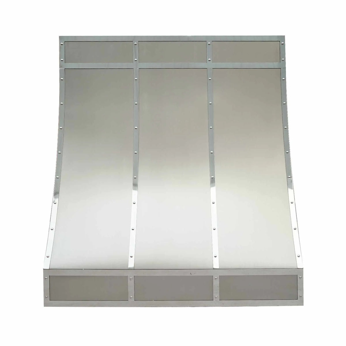 Fobest Stainless Steel Vent Hood with Mirror Straps FSS-174-Stainless Steel Range Hood-Fobest