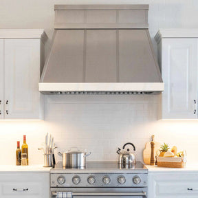 Fobest Tapered Stainless Steel Custom Range Hood FSS-18-Stainless Steel Range Hood-Fobest
