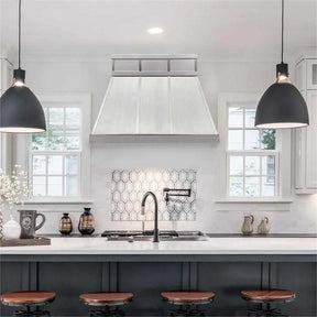 Fobest Tapered Stainless Steel Custom Range Hood FSS-18-Stainless Steel Range Hood-Fobest