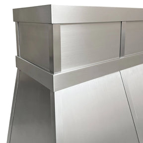 Fobest Tapered Stainless Steel Custom Range Hood FSS-18-Stainless Steel Range Hood-Fobest