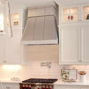 Fobest Tapered Stainless Steel Custom Range Hood FSS-18-Stainless Steel Range Hood-Fobest