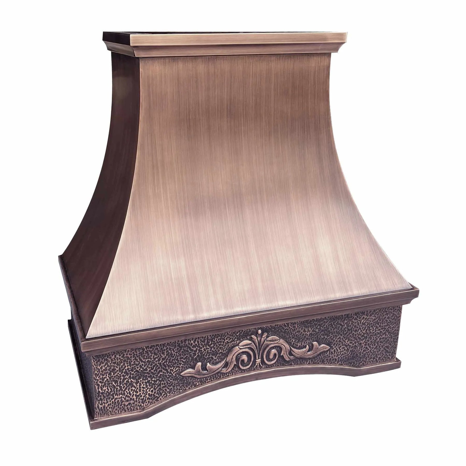 Fobest Traditional Range Hood with Arched Design FCP-146-Copper Range Hood-Fobest