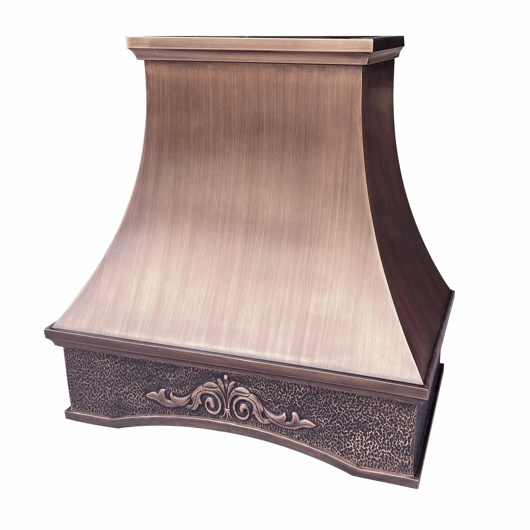 Fobest Traditional Range Hood with Arched Design FCP-146-Copper Range Hood-Fobest