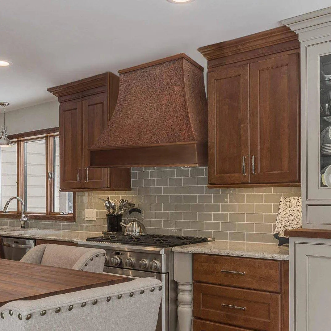 Fobest Tuscan Copper Range Hood FCP-54-Copper Range Hood-Fobest