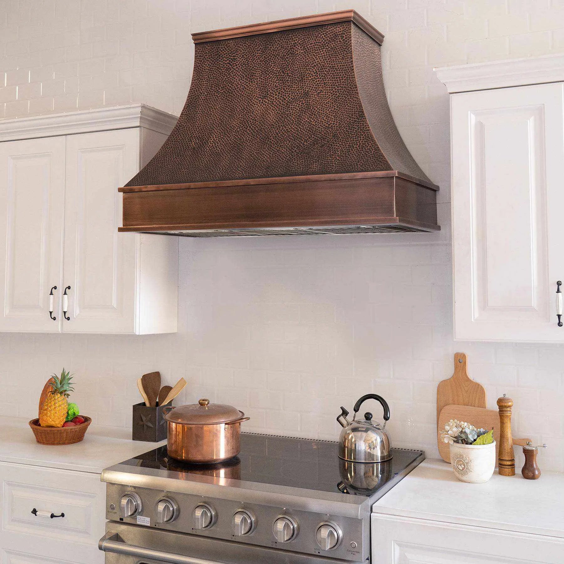 Fobest Tuscan Copper Range Hood FCP-54-Copper Range Hood-Fobest