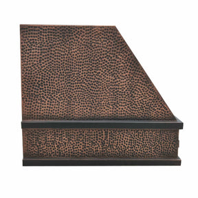 Fobest Under Cabinet Copper Range Hood with Apron Straps FCP-137-Copper Range Hood-Fobest
