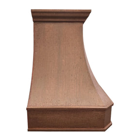 Fobest Vintage Copper Hood with Handmade Pattern FCP-190-Copper Range Hood-Fobest