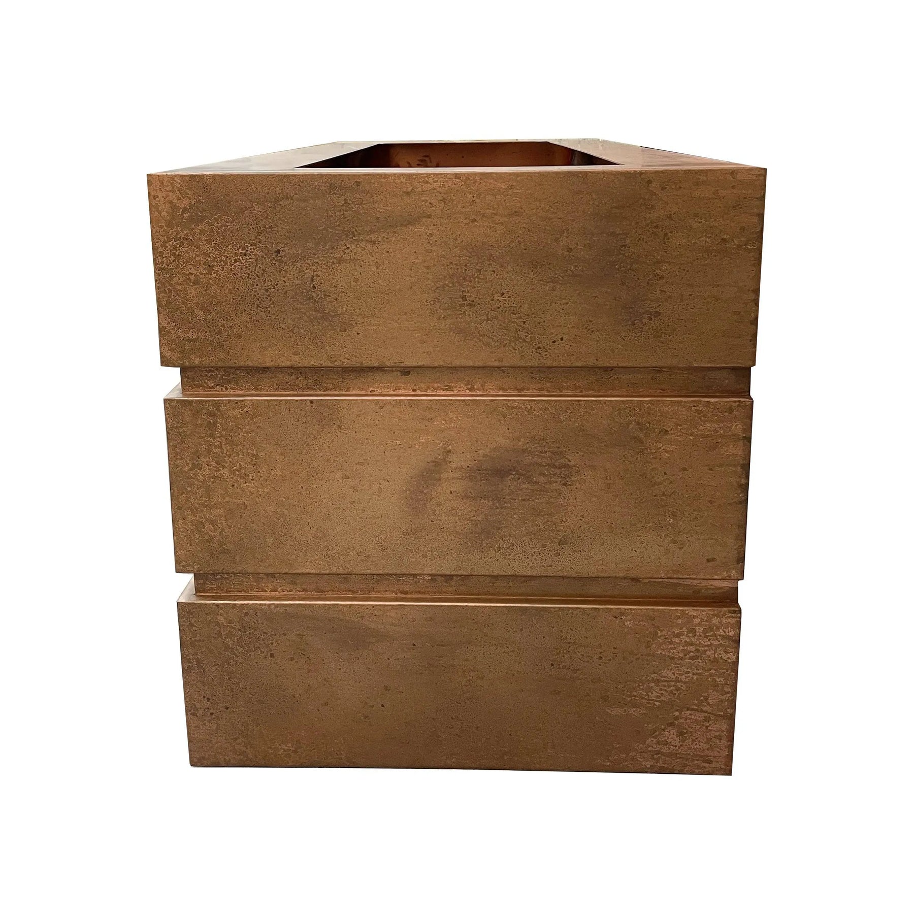 Fobest Vintage Copper Range Hood with Box Shape FCP-102-Copper Range Hood-Fobest